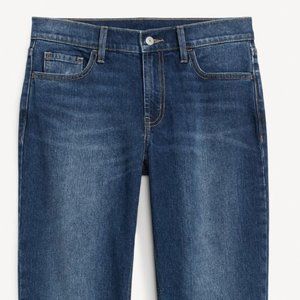 Old Navy Mid-Rise Wow Boyfriend Straight Jeans for Women Size 18